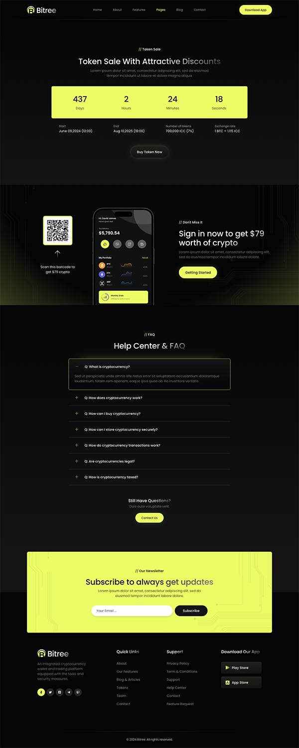 Token Sale