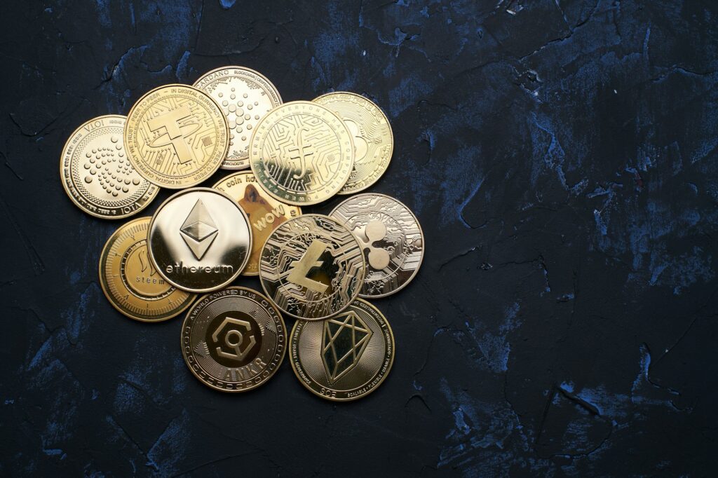 Varied cryptocurrencies