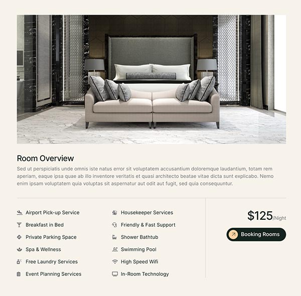 Tab - Rooms