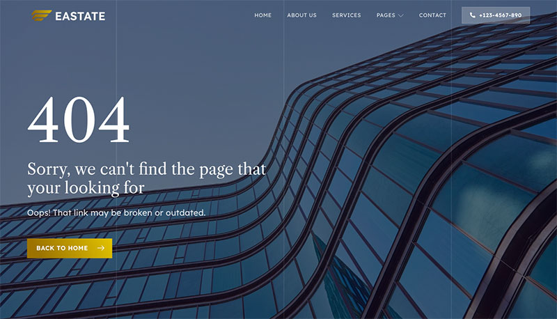 404 Page