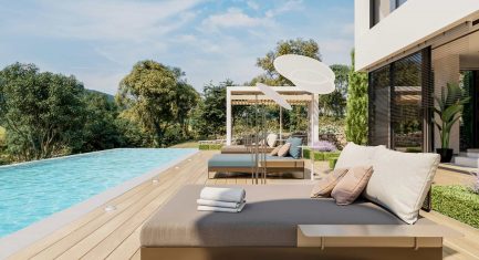 Mediterranean Villa interior and exterior design