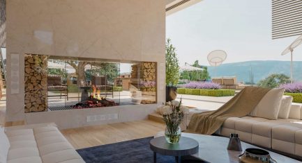 Mediterranean Villa interior and exterior design