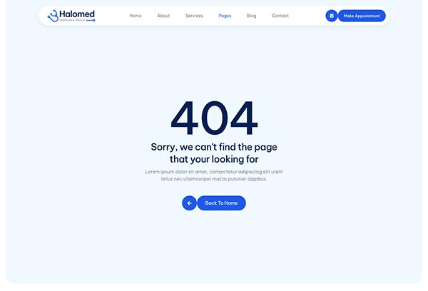 404 Page