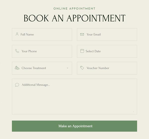 Appointment Form
