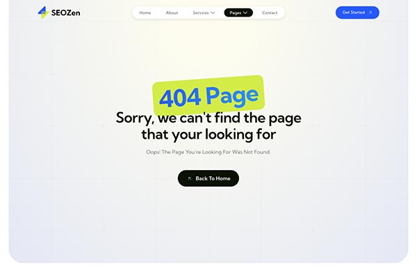 404 Page